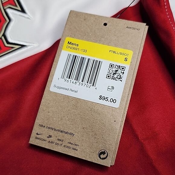 2338 NWT Portugal 2022/23 Stadium AwayMen's Nike Dri-FIT Soccer Jersey Size Smal - Picture 7 of 11